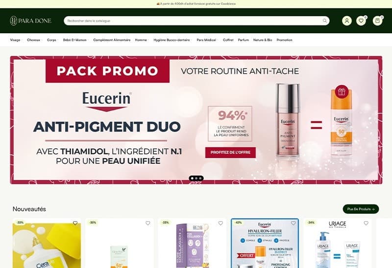Paradone Website
